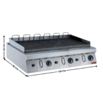 Grillade Gaz Haute Puissance HIGHT POWER - Modèle Triple – Gamme 900 | G22GPLP3HP | DIAMOND