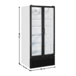 Armoire Positive 707 L. - Gamme Compacte - Blanche | FS890H | TEFCOLD