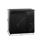 Refroidisseur de Fût 190L. / Capacité 4 Fûts / Portes Pleines | CKC4 | TEFCOLD