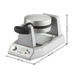 Gaufrier Rotatif Simple - Liege Ø 7x2,5 Cm (x4) | WMB400XCE | WARING