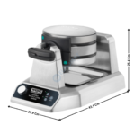 Gaufrier Rotatif Double - Cornets de Glace | WWCM200E | WARING