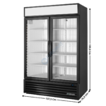 Armoire réfrigérée 1388L. Noir - Négative - Premium Series | GDM49FHCTSL01 | TRUE