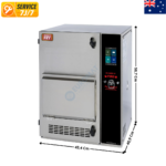Friteuse Manuel sans Extraction 27 Kg / H - Inc. Extincteur - Programmable  | PFC570 | PERFECT FRY COMPANY