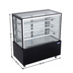 Vitrine de Comptoir 120cm Réfrigérée Panoramique 438 L. - 4 Niveaux | WDG126HF | ATOSA