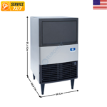 Machine à glaçons 51Kg/24H à AIR - Cube - Gamme NEO | UDP0080A | MANITOWOC