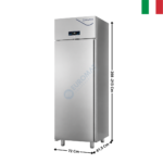 Armoire négative GN2/1 700 L. - 1 porte pleine | DA700N4 | DALMEC