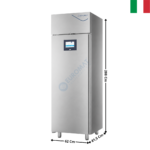 Armoire à Fermentation 400x600 EN - 341 L. - 1 porte pleine - Glissières Embouties | DAF700P4 | DALMEC