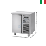 Meuble Table Négative - 150 L. - 1 porte pleine - Série GASTRO 700 | TG701NC4 | DALMEC