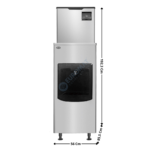 Distributeur à glaçons 60Kg - Série économique | 70810035 | COMBISTEEL