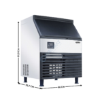 Machine à glaçons 73Kg/24H - Série économique | 70810015 | COMBISTEEL