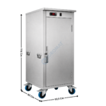 Étuve Traiteur 10 x GN1/1 - 400x600 - Chariot de Remise et Maintien en Température | 10J | ATOSA Cooking
