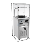 Distributeur de produits Lactés / Ayran 40 L. - Version Sur Socle | SGSAKM40 | SGS GASTRO INTERNATIONAL