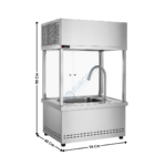 Distributeur de produits Lactés / Ayran 28 L. - Version à Poser | SGSAKM28 | SGS GASTRO INTERNATIONAL