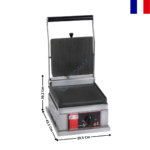 Machine à Panini Simple en Fonte - PREMIUM | PPM1 | SOFRACA