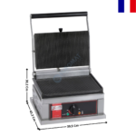 Machine à Panini Simple en Fonte "Large" - PREMIUM | PGM1 | SOFRACA