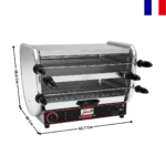 Toasteur Multifonctions - Large - "TOAST.O.MATIC®" - 230V - PRO LINE | 110522 | SOFRACA