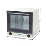 Four à Convection - 4 Plateaux - Minuterie intégrée - Jusqu'à 300°C - ECO Series | 09300420 | MAXIMA
