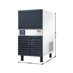 Machine à glaçons 55Kg/24H - Série économique | 70810010 | COMBISTEEL