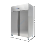 Armoire négative 800 L. - 2 portes pleines GN1/1 | 09400041 | MAXIMA