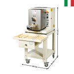 Machine à Pâtes Fraîches 15-17 KG / H - "Tradizione dal 1805" | PM80 | BOTTENE