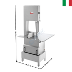 Scie à os 310cm - Segaossa SO 3100 INOX | 24310903F | SIRMAN