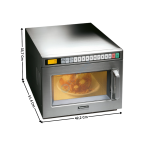 Four Micro-Ondes Professionnel Inverter NE-1864 – 1800 W - 2 Magnétrons | 535NE1864 | PANASONIC