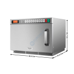 Four Micro-Ondes Professionnel Inverter NE-1878 – 1800 W - 2 Magnétrons | 535NE1878 | PANASONIC