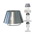 Chapeau cheminée inox (CBQ-060 & CBQ-075) | AC-CCXST | DIAMOND