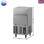 Machine à Glaçons 34 Kg / 24H - Taille L - AIR - IM Désinfection Ultraviolet | IM30CPEU | HOSHIZAKI