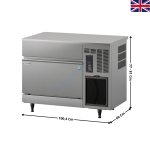 Machine à Glaçons 108Kg / 24H - Taille XL - AIR - Série IM | IM130CPEXL | HOSHIZAKI