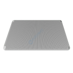 Plaque à pâtisserie en aluminium. Deux surfaces - lisses et rayées - pour différents produits "BAKERTOP-X™" | AC-TG440 | UNOX