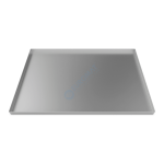 Plaque en inox "BAKERTOP-X™" | AC-TG450 | UNOX