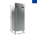 Armoire Négative 800 × 600 – Spéciale Glacerie & Pâtisserie - Stockage 54 Bacs - 1 porte pleine | AGB901BT | INFRICO