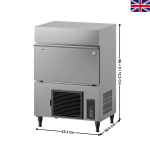 Machine à Glaçons 45Kg / 24H - Taille XXL - AIR - IM Standard | IM65PELM | HOSHIZAKI