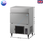 Machine à Glaçons 33Kg / 24H - Taille "Glaçon rond/balle ⌀45" - AIR - IM Désinfection Ultraviolet | IM65PEUQ | HOSHIZAKI