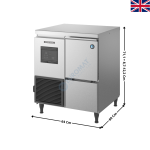 Machine à Glaçons 75 Kg / 24H - Super Grains - AIR - FM Standard | FM80KEHCN | HOSHIZAKI