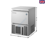 Machine à Glaçons 55 Kg / 24H - Cubelets - AIR - FM Standard | CM50KEHC | HOSHIZAKI