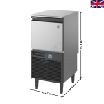 Machine à Glaçons 43 Kg / 24H - Demi-Lune- AIR - KM Standard | KM-40C-HC | HOSHIZAKI