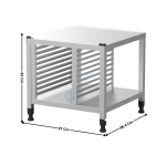 Piétement ultra haut pour four Mixte "BAKERTOP-X™" | AC-XWLRA10EFU | UNOX