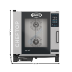 Four Mixte 7 x GN1/1 "MIND.Maps™" COUNTERTOP PLUS - Version Electrique | XEVC0711EPRM | UNOX