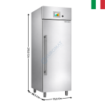 Armoire de Fermentation - 700L. - 20 x 400x600 - 1 Porte Pleine | FL700 | TECHFROST