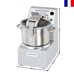 Cutter de Sol Professionnel – Cuve Inox 20 L – 4 400 W – Vitesse Variable R-MIX® – 400 V - R 20 V.V. | 51587 | ROBOT COUPE