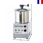 Blixer Professionnel pour Textures Modifiées – Cuve Inox 7,5 L – 1 500 W – Vitesse Variable – 230 V | 33295M | ROBOT COUPE