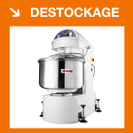 Pétrin à Spirale 100L. - Grille Relevable / Double Vitesse / 400V | 09361100 | MAXIMA