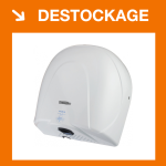 Sèche-mains à propulsion - Blanc avec Kit de Fixation | CSM2B | CASSELIN