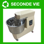 Pétrin 41 L. - Cuve & Tête fixe / Double Vitesse / 400V - Roulettes incluses - SUPER-PRO Series | 40874103T | SIRMAN