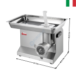 Hachoir à Viande 400 kg/h – Tout Inox AISI 304 – TC 32 - COLORADO Series | 213290A02F | SIRMAN