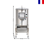 Éplucheuse à Pommes de Terre Tout Inox – 10 kg – EP 10 TA - 230V | 46052 | ROBOT COUPE