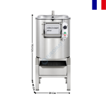 Éplucheuse Combinée Tout Inox – 10 kg – EP 10 - 230V | 46049 | ROBOT COUPE