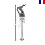 Mixeur Plongeant Combiné Professionnel – Mixeur Inox 350 mm + Fouets – 440 W – Vitesse Variable – MP 350 Combi Ultra | 34860L | ROBOT COUPE